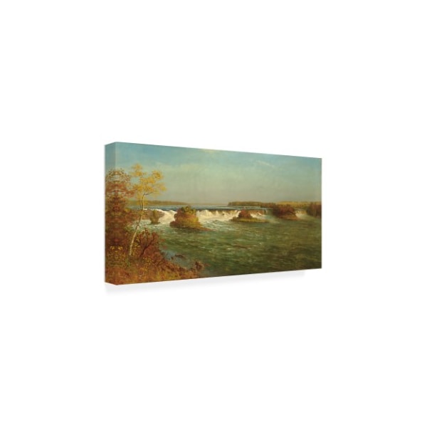 Albert Bierstadt 'The Falls Of Saint Anthony ' Canvas Art,16x32